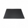 Set de table en cuir recyclé brut Securit Leather noir CU927 Securit