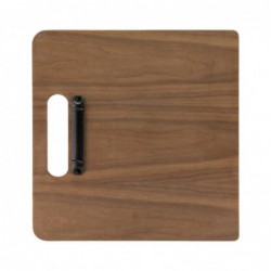 Planche porte-menu à anneaux Securit gamme Walnut CU930 Securit