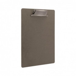 Planche porte-menu avec clip métal patiné "Food & Drink" Securit Vintage A4 CU931 Securit