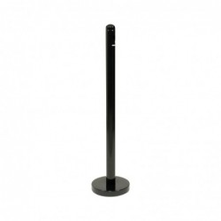 Cendrier poteau en inox noir Securit 1m CU942 Securit