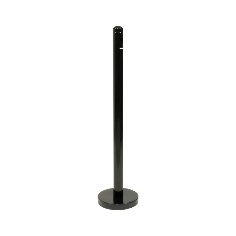 Cendrier poteau en inox noir Securit 1m CU942 Securit