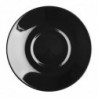Soucoupes Olympia Café noires 160mm (lot de 12) CU956 Olympia