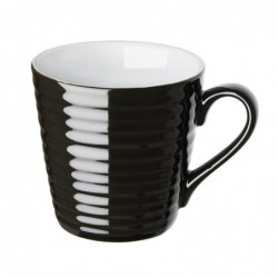 Mugs Aroma Olympia Café noirs 340ml (lot de 6) CU959 Olympia