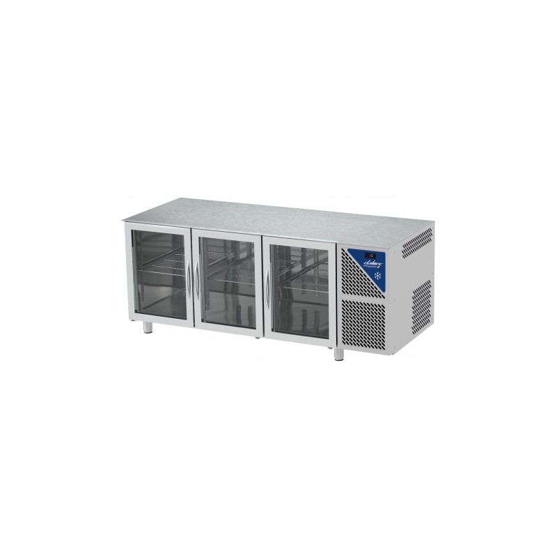 TABLE VITRÉE GN 1/1 PROF. 700 POSITIVE - TG703SDV-3 NOSEM