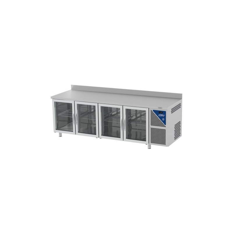 TABLE VITRÉE GN 1/1 PROF. 700 POSITIVE - TG704V-3 NOSEM