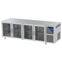 TABLE VITRÉE GN 1/1 PROF. 700 POSITIVE - TG704SDV-3 NOSEM