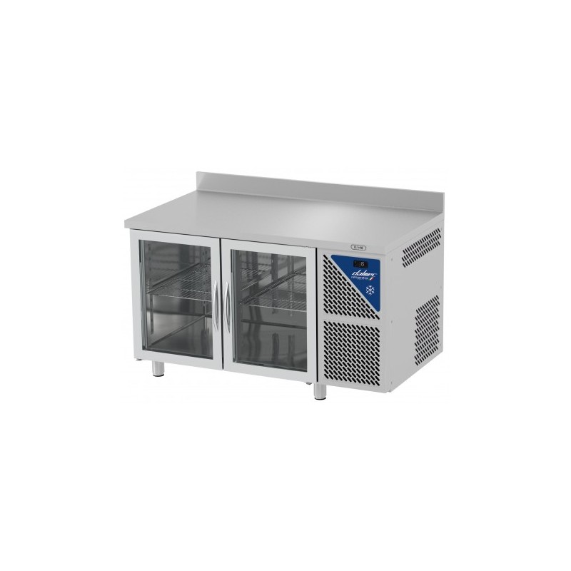 TABLE VITRÉE GN 1/1 PROF. 700 POSITIVE SANS GROUPE LOGÉ - TG702SGV-3 NOSEM