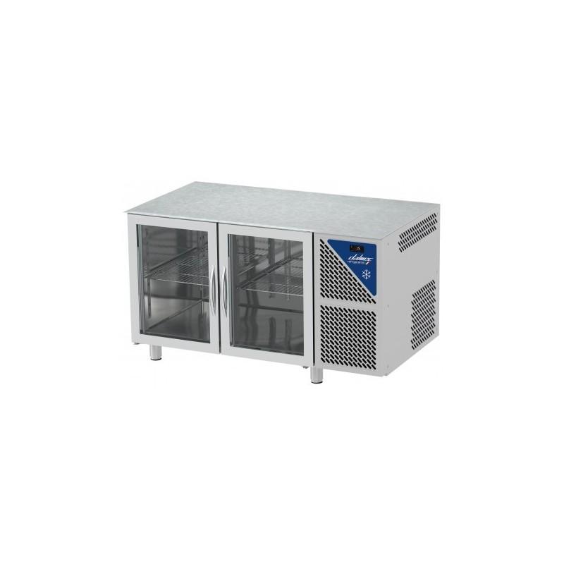 TABLE VITRÉE GN 1/1 PROF. 700 POSITIVE SANS GROUPE LOGÉ - TG703SGSDV-3 NOSEM