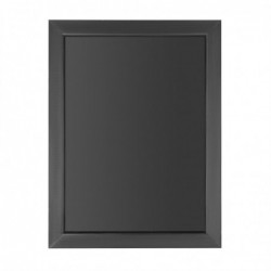 Ardoise murale avec cadre en bois noir Olympia 450x600mm CU990 Olympia