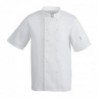 Veste de cuisine mixte Whites Vegas manches courtes blanche 3XL A211-3XL Whites Chefs Clothing