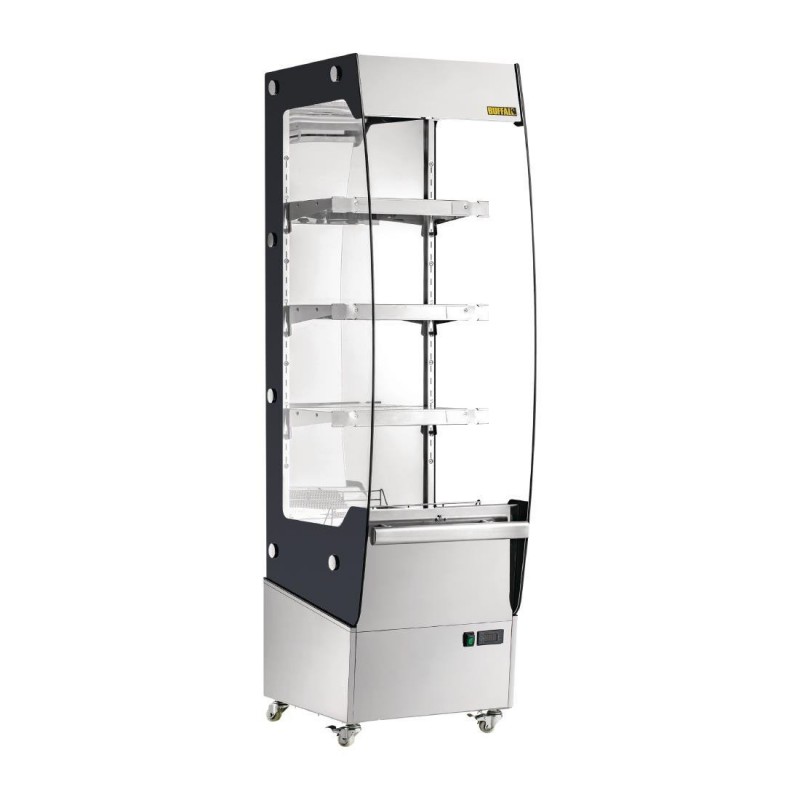 Vitrine libre-service chauffante slim Buffalo CW146 Buffalo Vitrine libre-service chauffante slim Buffalo CW146 Buffalo