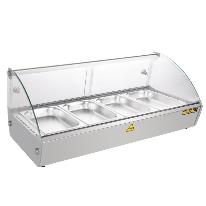 Vitrine chauffante à poser Buffalo 80 cm CW147 Buffalo Vitrine chauffante à poser Buffalo 80 cm CW147 Buffalo