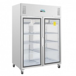 Vitrine réfrigérée positive deux portes GN 2/1 Polar Série G CW198 Polar