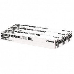 Rouleaux de film alimentaire pour distributeur Wrap450 Vogue CW203 Vogue