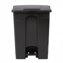 Poubelle de cuisine à pédale Jantex noire 65L CW723 Jantex