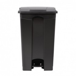 Poubelle de cuisine à pédale Jantex noire 87L CW724 Jantex