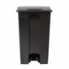 Poubelle de cuisine à pédale Jantex noire 87L CW724 Jantex