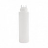 Bouteille souple transparente 3 embouts Vogue 908ml CW726 Vogue
