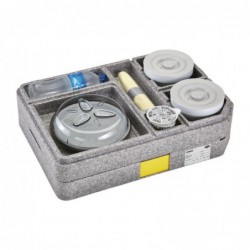 Plateau Tablotherm EPP avec vaisselle Cambro CW811 Cambro