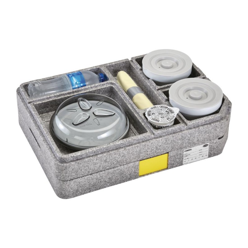 Plateau Tablotherm EPP avec vaisselle Cambro CW811 Cambro Plateau Tablotherm EPP avec vaisselle Cambro CW811 Cambro