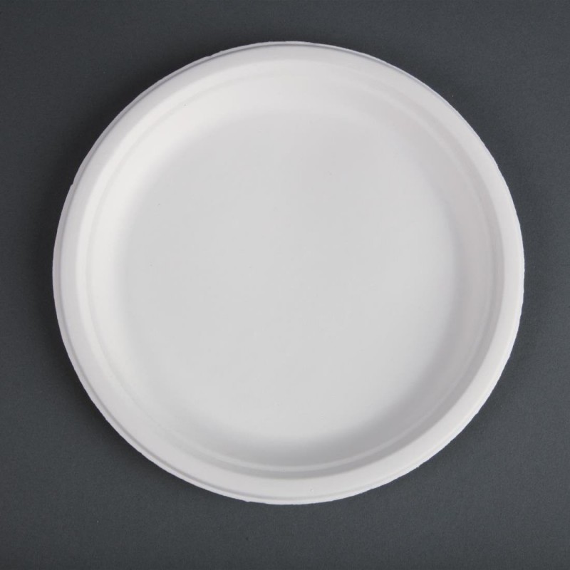 Assiettes en bagasse compostables Fiesta Compostable 26 cm (x50) CW904 Fiesta Assiettes en bagasse compostables Fiesta Compostable 26 cm (x50) CW904 Fiesta