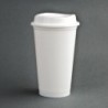 Gobelets à café réutilisables avec couvercles en polypropylène Olympia (lot de 25) CW929 Olympia