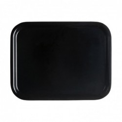 Plateau surface lisse Capri Cambro noir 320x530mm CX370 Cambro