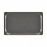 Plateau surface lisse Capri Cambro anthracite 320x530mm CX371 Cambro