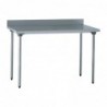 Table de préparation inox avec dosseret Tournus 1200mm CX550 Tournus