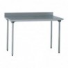 Table de préparation inox avec dosseret Tournus 1400mm CX552 Tournus