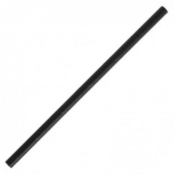Pailles agitateurs en papier compostables Fiesta Compostable noires CY080 Fiesta Compostable