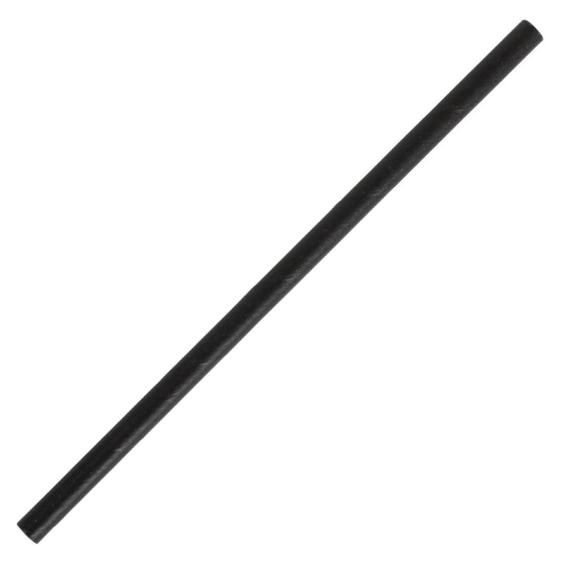 Pailles agitateurs en papier compostables Fiesta Compostable noires CY080 Fiesta Compostable Pailles agitateurs en papier compostables Fiesta Compostable noires CY080 Fiesta Compostable