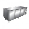 TABLE GASTRO GN 1/1 TRAVERSANTE 3 PORTES - POSITIVE - GNT3101TN NOSEM