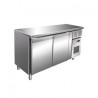 TABLE GASTRO GN 1/1 - PROF 700 MM - 2 PORTES - POSITIVE - CLASSE A - GN2101TNA NOSEM