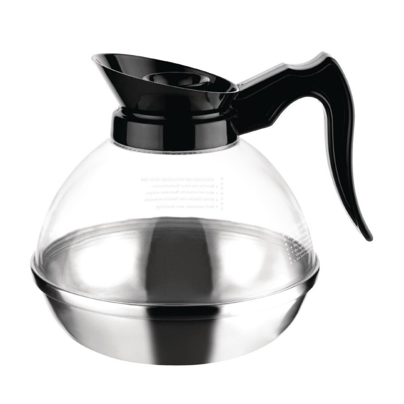 Pichet à café en tritan avec base inox Buffalo 1 Pichet à café en tritan avec base inox Buffalo 1