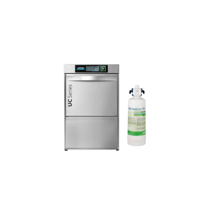 Lave-vaisselle Winterhalter UC-S + adoucisseur – Réf. UC-S – Triphasé – Installation incluse