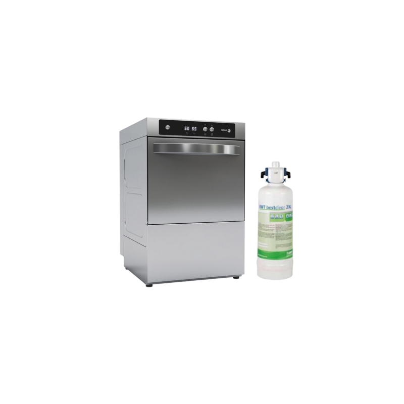 Lave-verres FAGOR WGC-400 + adoucisseur – Réf. WGC-400 WS – Installation incluse