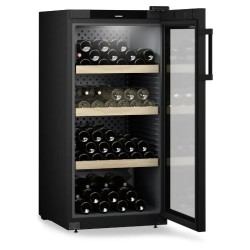Cave à vin Liebherr WKv 142 – 142 bouteilles – Porte vitrée – Installation incluse