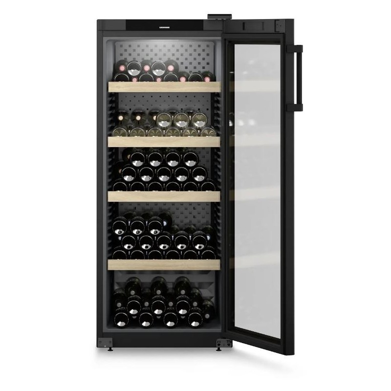 Cave à vin Liebherr WKv 166 – 166 bouteilles – Porte vitrée – Installation incluse Cave à vin Liebherr WKv 166 – 166 bouteilles – Porte vitrée – Installation incluse