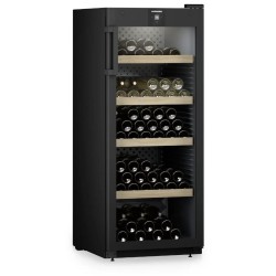 Cave à vin Liebherr WKv 166 – 166 bouteilles – Porte vitrée – Installation incluse
