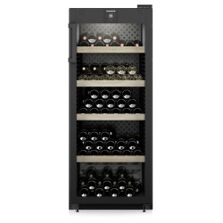Cave à vin Liebherr WKv 166 – 166 bouteilles – Porte vitrée – Installation incluse