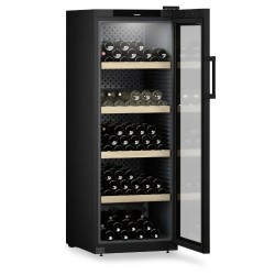 Cave à vin Liebherr WKv 196 – 196 bouteilles – Porte vitrée – Installation incluse