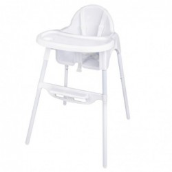 Chaise haute bébé Bolero blanc brillant CY599 Bolero