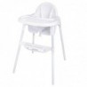 Chaise haute bébé Bolero blanc brillant CY599 Bolero