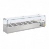 Saladette réfrigérée pour comptoir à pizza Polar Série G 6x GN 1/4 AB090 Polar