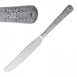 Couteau de table Olympia Kings manche plein (Lot de 12) D682 Olympia