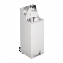 Station de lavage des mains mobile avec crédence IMC 10L DA248 IMC