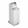 Station de lavage des mains mobile avec crédence IMC 10L DA248 IMC