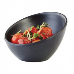 Bol incliné rond en mélamine APS Zen Noir 150 ml DA297 APS