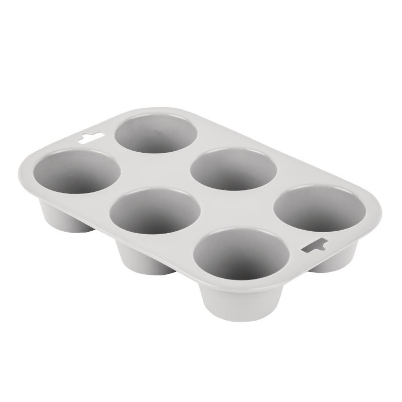 Plaque flexible en silicone 6 muffins Vogue  DA520 Vogue